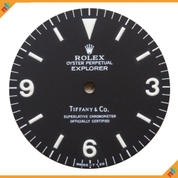 Dial Rolex Explorer I ref 1016 Sign Tiffany & Co.