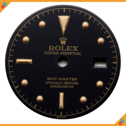 Dial Rolex GMT ref 6542 Gilt Letter